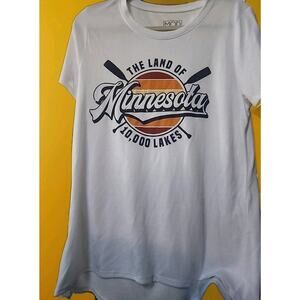 Minnesota Tshirt Land of 10,000 Lakes XL Mondern Lux New A129 Excellent